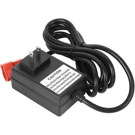 DC7V batterilader for elbiler og barneleker. US-plugg AC110V