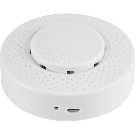 Zigbee/Tuya WIFI Smart Box med koldioxiddetektor (CO2), formaldehydsensor, VOC-sensor och temperatursensor (H)