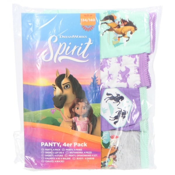4 par trosor Hästar - Spirit MultiColor 110/116