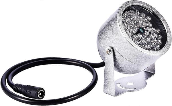 Kamera IR-lys 48 LED IR-belysning Vandtætte Infrarøde Nattesynslys til Sikkerheds-CCTV-kamera