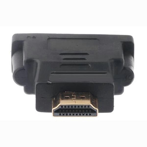 Hjemmelyd HDMI-kompatibel hann til DVI-D hunn 24+1 DVI-kabelkonverteringsadapter