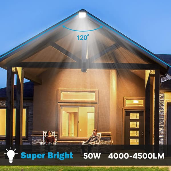 Utendørs LED Flomlys 50W 4000LM Utendørs LED Spotlys 6500K Kaldt