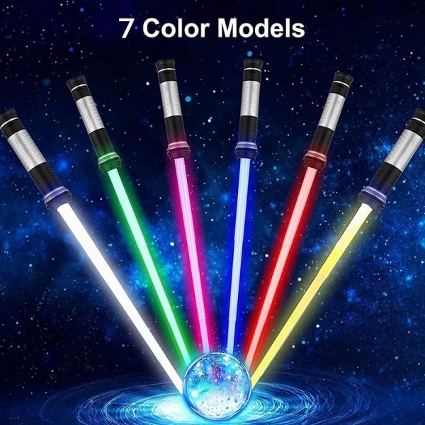 LED Lasersvärd 2 Pack