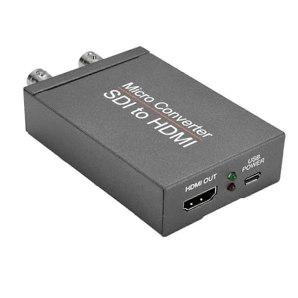 SDI til -kompatibel omformer 3G Sdi Loopout Loopout Multifunksjonell Praktisk Dobbel Sdi-omformer