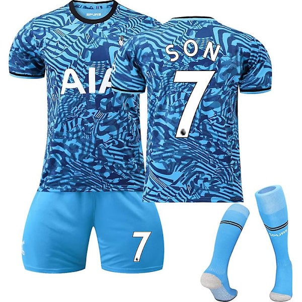 22-23 Tottenham Borte Fotballdrakt Treningsdrakt SON 7 L
