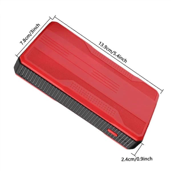 20000mAh Bærbar Bilbatteri Startstrømbank Lader 12V Startenhet Bil Nødbatteribooster