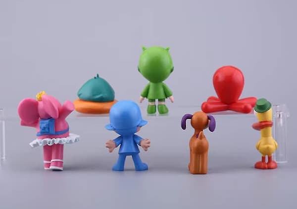 7 stk Pocoyo Leker - Action Figur Doll Toy