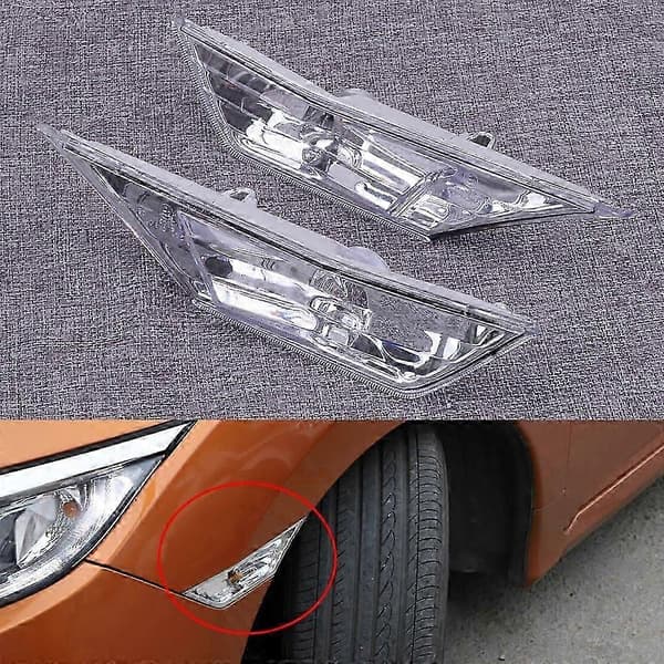 2x passer til 2016-2019 Honda Civic 10. generasjon sidemarkeringslys blinklys ss-Yvan