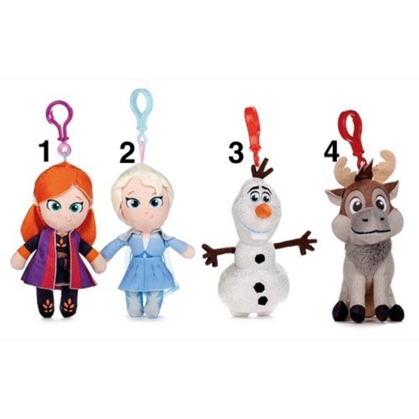 Disney Frost Frozen Bag Clips Väskclips Nyckelring Plush 12cm Vä 3.Olof