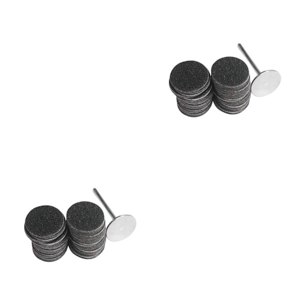 1/2/3/5 Sähköisen jalkaraspin vaihtotyynyt tehokas ja 15mm 150Grit 50 pcs 2PCS