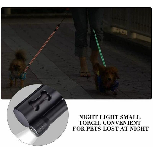 Dubbelt indragbart hundkoppel dubbelt hundkoppel hundkoppel för 2 hundar hundkoppel automatiskt koppel indragbart koppel husdjurskoppel