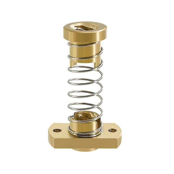 3D-tulostimen Z-akselin trapetsimoottorin mutterit T8-mutteri POM-mutteri, nousu 8mm, kierre 2mm