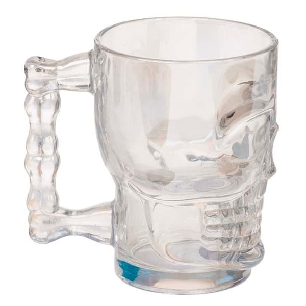 Drikkeglass, Dødninghode - 50 cl transparent