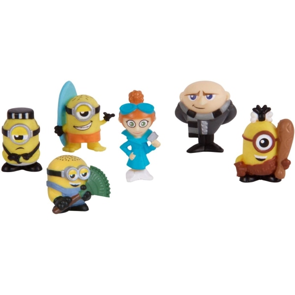 12-Pack Minions Dumma Mej Mineez Deluxe Figurer S1 multicolor