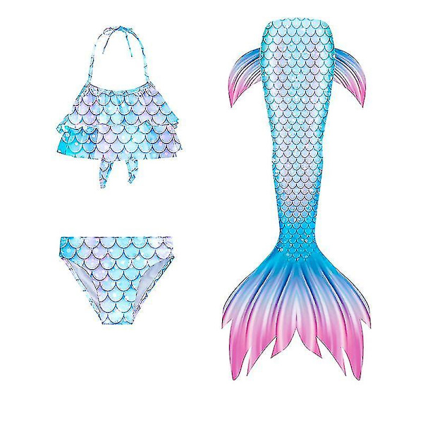 Baddräkt för barn Mermaid Tail Baddräkt 140 GB64