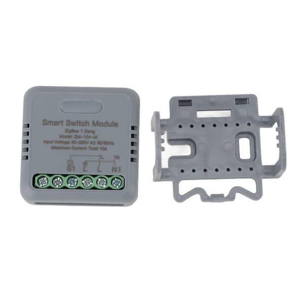 Smart relébrytermodul for Zigbee for Tuya App fjernkontroll tidsstyring stemmestyring smart hjem relébryter 1-veis AC 90