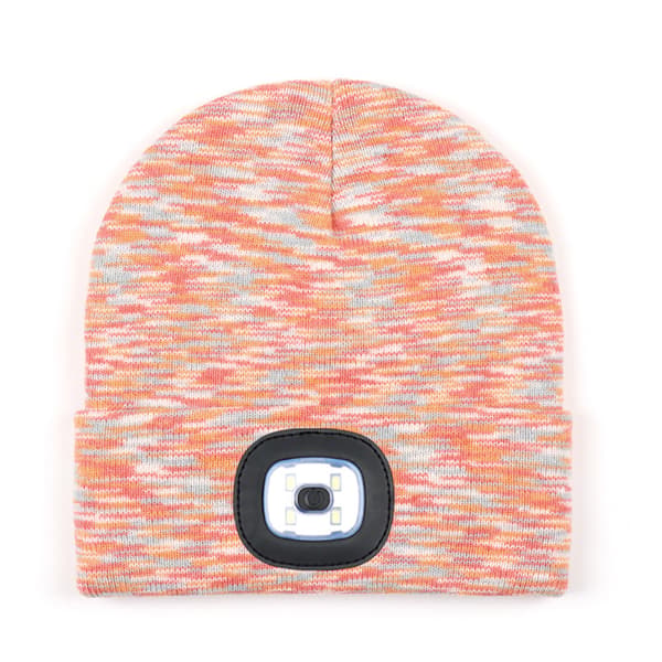 Hue & Halstørklæde Hue Med LED Lys LED Beanie Belyst Pandelygte Hue