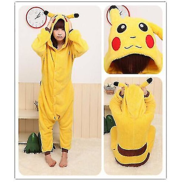 Halloween Unisex Fancy Dress Costume Hoodies Pajamas Sleep Wear Racoon XL for 180 to 190cm