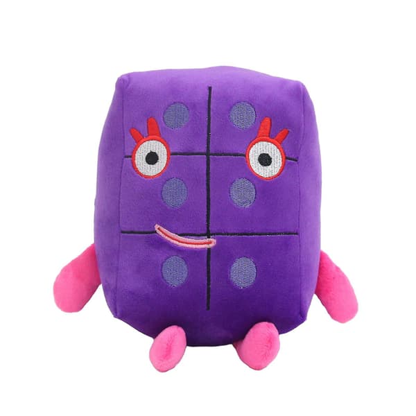 Numberblocks pehmolelut 1-10 Numero pehmolelu nukke lapsille 6.0