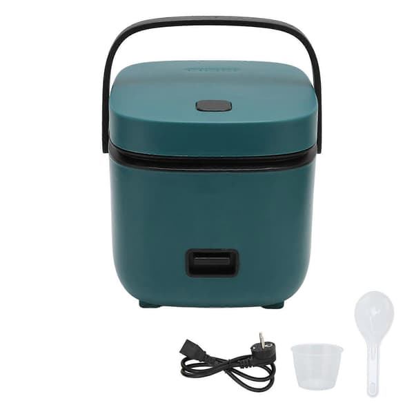 Mini riskoker 1,2L 200W Multifunksjon Nonstick innergryteputer Humanisert håndtak Elektrisk riskoker