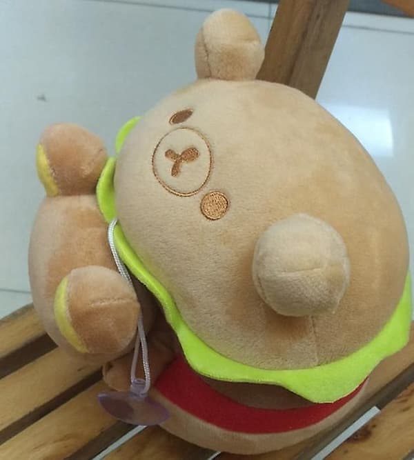 20cm Söpö Hampurilais Burger -sarjan pehmolelut Nuket