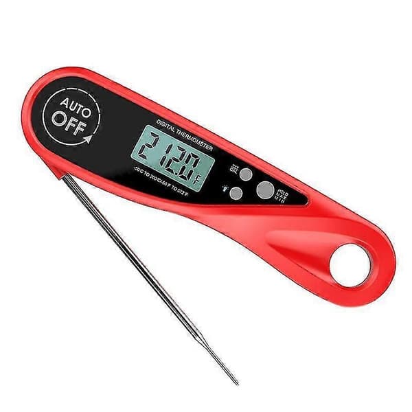 Kød, Læsning, Digital Mad, Bagbelyst LCD-skærm Foldbar Probe Auto On/off, Til Kitc