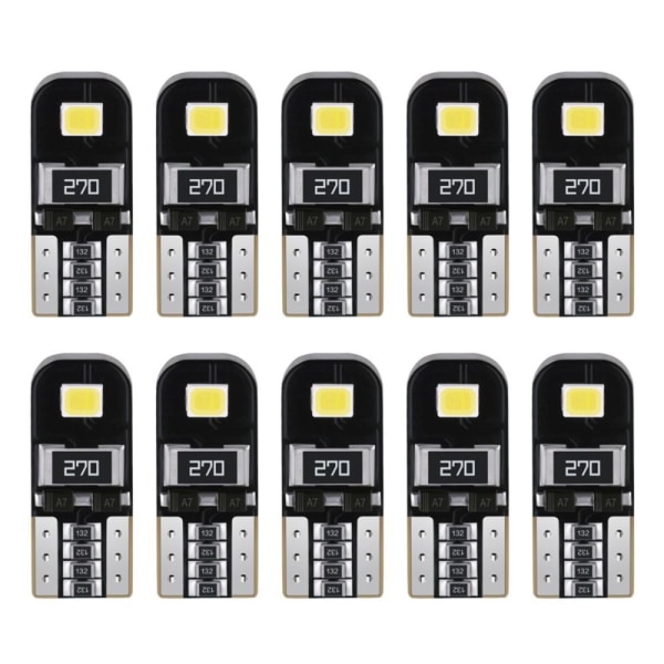 10st T10 LED-lampa Dome Light Trunk Lamp