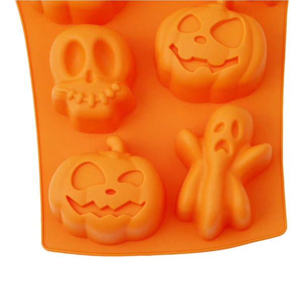 Fondantform för form med Halloween-tema Jelly Choklad Bakplåt