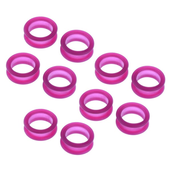 1/2/3/5 10x Barber Frisör Sax Sax Finger Ring Purple 10 pcs 1 Pc