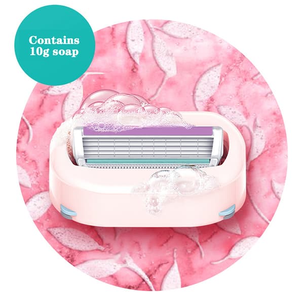 Dame Hårfjerning Sikre Blade Original Schick Intuition Natura Pink