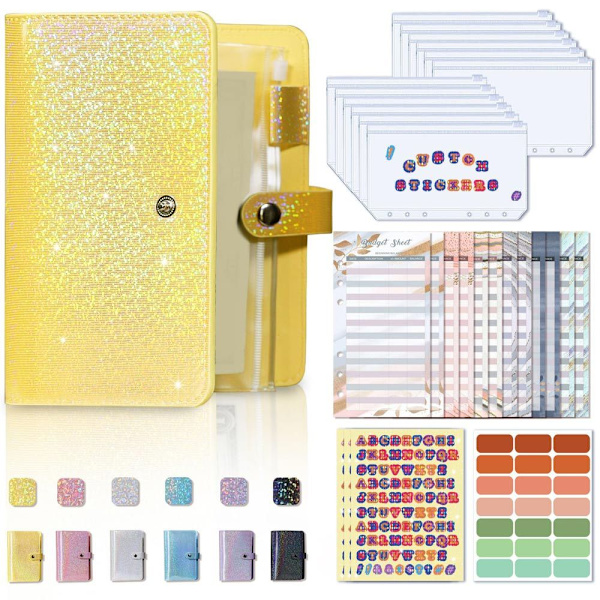 A6 Budgetmappe Budget Organizer GUL Yellow