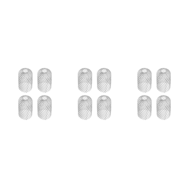 1/2/3/5 4x justerbar storlek aluminiumrännskydd för avlopp Height 16cm 8cm diam 3PCS