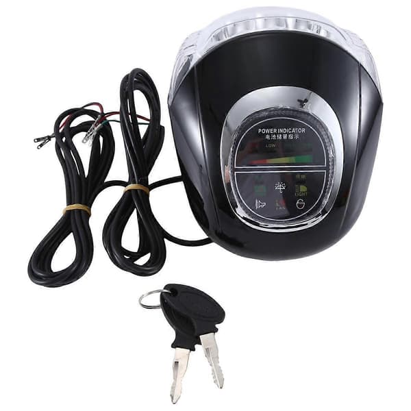 60V Bluetooth Forlygte Lampe Blinklys Baglygte LCD Instrumentpanel Elektrisk Scooter Nøgle Elektrisk Lås Tilbehør