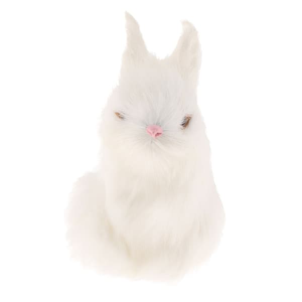 Multi-size kanin statue hage ornament hjem rekvisitter modell figur 2