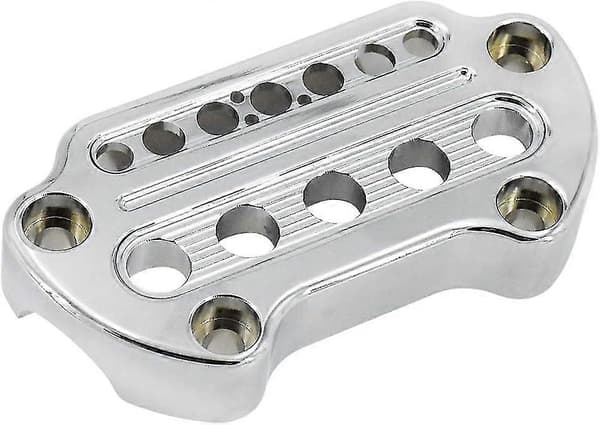 Styrestemtoppklemme passer til Harley 95-up Sportster 06-up Dyna Chrome