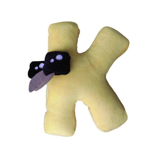 K-Alphabet Lore plysjdukke