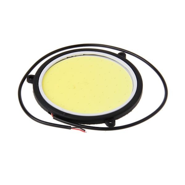 COB DRL Rund Form Sekventiell Flödande LED DRL RGB Körljus DC12V 90mm Blinkers för strålkastare 2x