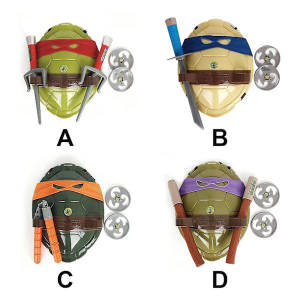 Cosplay Ninja Super Turtle Hero -asu syntymäpäiväjuhliin lapsille pojille tytöille blue