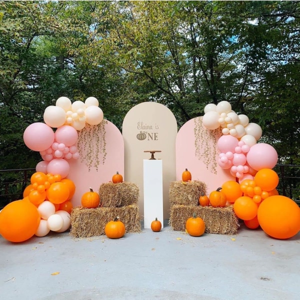 Orange ballonger Orange partyballonger 12 tum 50 st Halloween