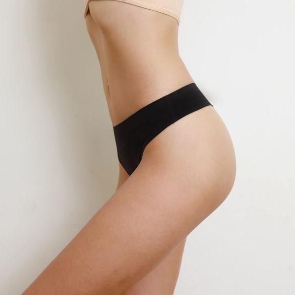 Sömlösa stringtrosor Underkläder för kvinnor 3-pack No Show Smooth XL