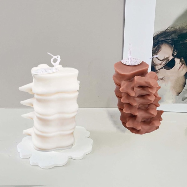 Mennesker Kotor Resin Støbeform 3D rygsøjlebenform