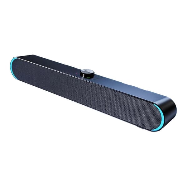 Bluetooth-kompatibel høyttaler med volumkontroll, lydplanke, subwoofer, stereobasshøyttaler for TV og datamaskin