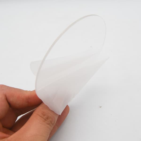 #Rund Akryl Bordplate med Base - Stor, Bryllup Bordnummer#