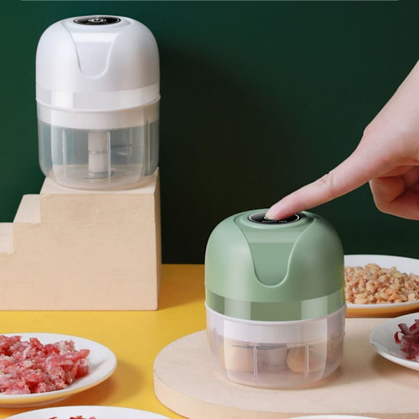 Vitlökshackare Köttkvarn GRÖN green