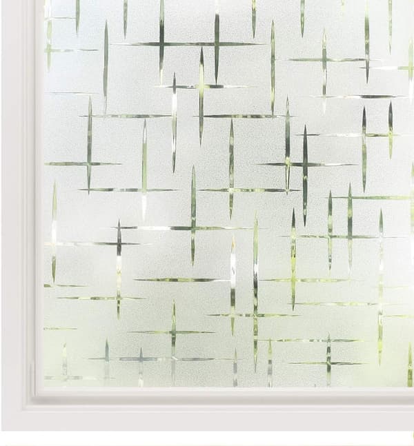 #60 x 200 cm Statisk klistrende vindusfolie Glassbeskyttelse Statisk klistrende intim#