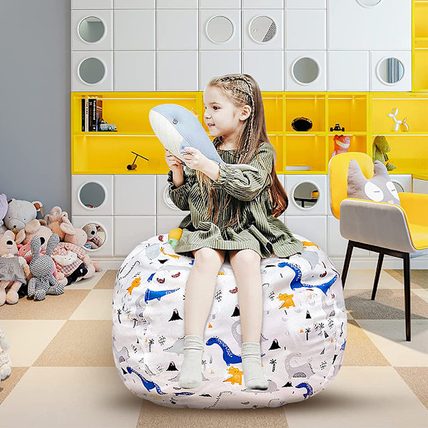 Gosedjur Gosedjur Förvaring Förvaringsväska Beanbag Kids dinosaur