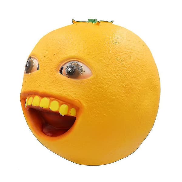 Halloween The Irriting Orange Mask Ball Props Cosplay