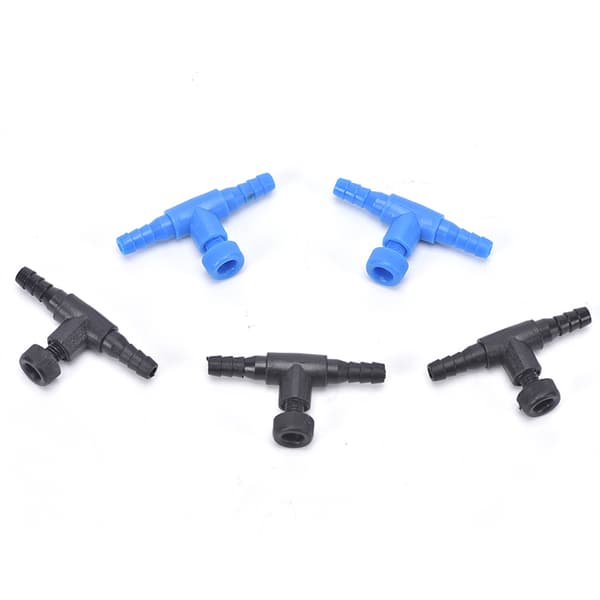 3/10 stk akvarium luftslange flowkontrol regulator ventil akvarium Black 3PCS