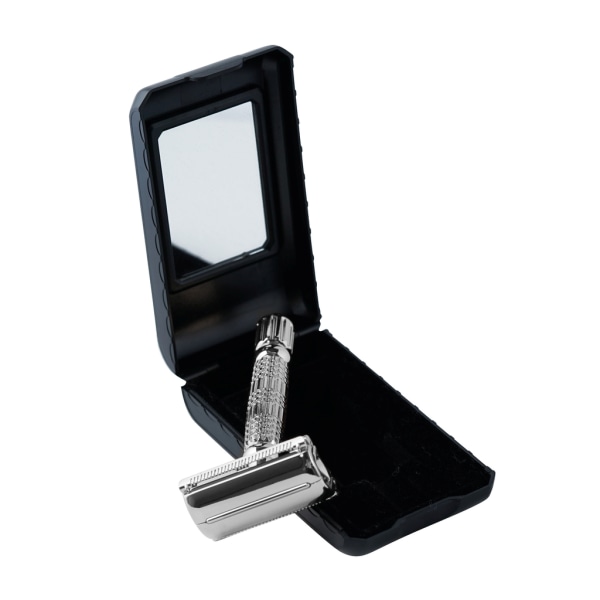 Beard Monkey Twist Razor Sølv transparent
