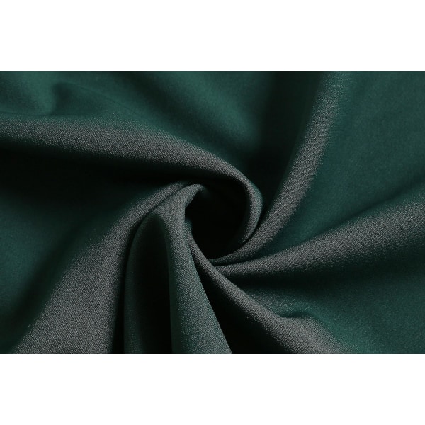 Kvinners Off Shoulder Plisserte A-Linje Cocktail Party Kjoler Green XL